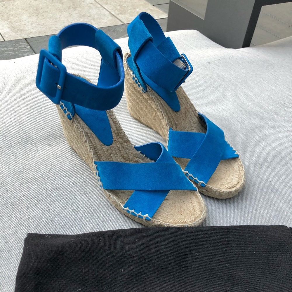 🌟NEW🌟VINCE Criss Cross Sandals Espadrilles Wedges